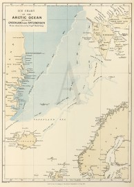 Ice Chart of the Arctic Ocean between Greenland and Spitzbergen from observations by Captn. David Gray