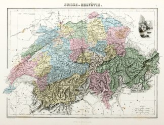 Suisse ou Helvetie Switzerland