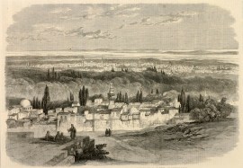 View Of Damscus From The Hill Of Salahiyeh.
