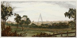 Melbourne. ( A pen and ink sketch.) Melbourne