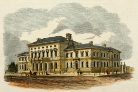 The Town Hall, Hobart Town, Tasmania.