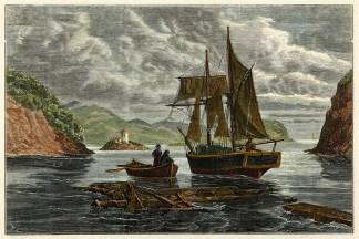 Entrance to the River Derwent, Tasmania. Tasmania