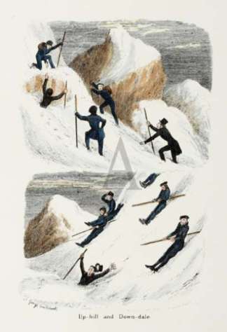 Up-hill and Down-dale. Comical