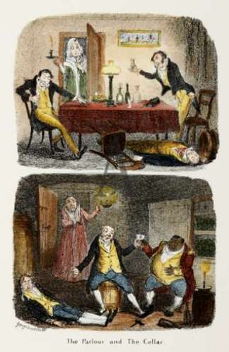 The Parlour and The Cellar. Comical