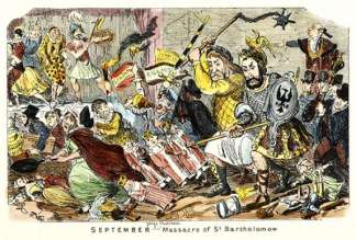 SEPTEMBER – Massacre of St Barthol… Comical