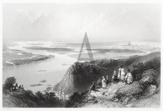 Scene from the Leopoldsberg. (Looking to… Austria, Hungary , Poland, Ukraine