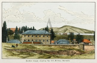 Norfolk Island, showing the Old Military… Regional