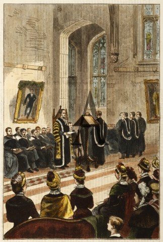 Commemoration Day at the University. Australian Universities