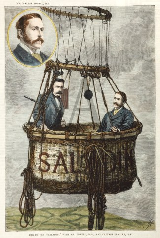 Car of the “Saladin,” with M… Ballooning & Parachuting