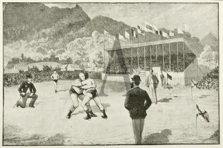 The Grasmere Sports: Steadman and Lowden… Wrestling