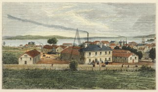 Terminus of the Main Line Railway, Hobar… Railways - Trains & Trams