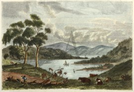 View of Sandy Bay, Hobart Town.