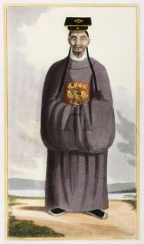 Mandarin of the Civil Order, in his Dress of Ceremony.