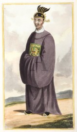 Mandarin of the Military Order, in his Dress of Ceremony.