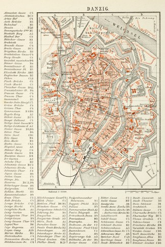 Danzig (Gdansk) Town Plans