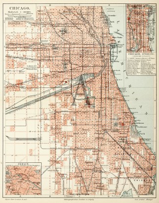 Chicago. Town Plans
