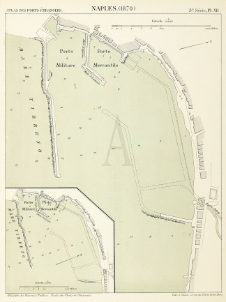 Naples.(1870) Town Plans
