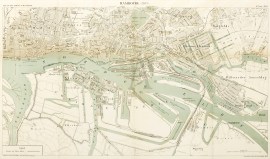 Hambourg.(1889) TOWN PLANS Hambourg.(1889)