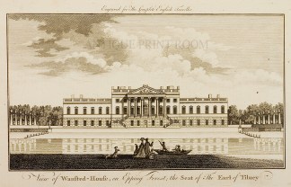 View of Wansted House, on Epping Forest,… England