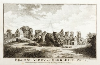 Reading Abbey in Berkshire Plate 2. England