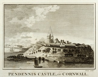 Pendennis Castle in Cornwall England