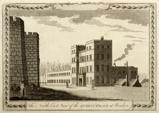 The North East View of the Queens Palace… England