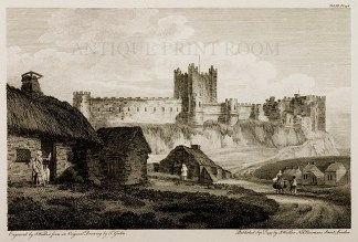Bamborough-Castle, Northumberland. BRITISH ISLES