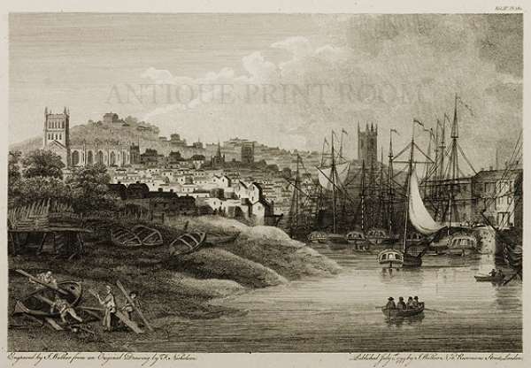 Bristol - Antique Print from 1778