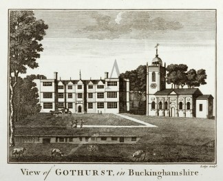 View of Gothurst in Buckinghamshire BRITISH ISLES