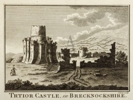 Trtior Castle in Brecknockshire. [Tretower]