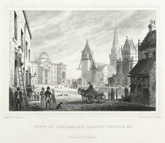 View of Infirmary, Barony Church & … Scotland