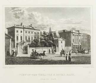 View of the Theatre & Royal Bank Scotland