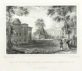 View of the Hunterian Museum, Libary and… Scotland