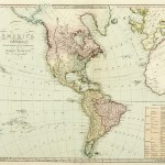 Americas Continent -Showing United States South America, Canada, Central America, Caribbean