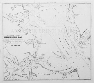 Entrance to the Chesapeake Bay. United States