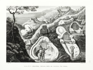 Vue D’un Cimetiere Chinois, Pres d… Timor