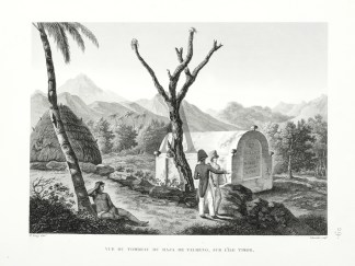 Vue du Tombeau du Raja de Taybeno, sur L… Timor