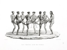 Iles Carolines: Danse des Naturels. PACIFIC