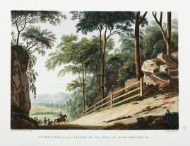 Nlle. Hollande; Port Jackson: Passage de Cox, dans les Montagnes-Bleues.