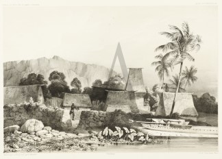 Village de Lebouka. [Fiji] PACIFIC