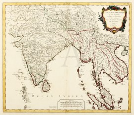 Les Indies Orientales, ou sont distingues les Empires et Royaumes qu elles contiennent, tirees du Neptune Oriental. Asia Continent Les Indies Orientales, ou sont distingues les Empires et Royaumes qu elles contiennent, tirees du Neptune Oriental.