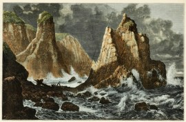 Cape Woolamai-The Castle Rock. Acquisitions Maps & Prints