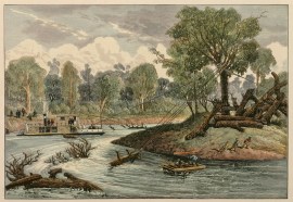 Snagging the Goulburn.