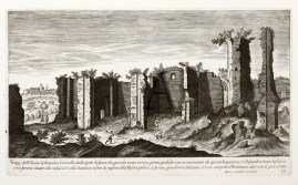 Vestigi dele Terme de Antomino Caracalla, dalla parte di fuora che guarda… Architecture Vestigi dele Terme de Antomino Caracalla, dalla parte di fuora che guarda...