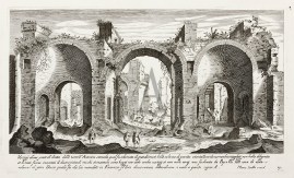 Vestigi duna parte di dentro delle terme’d Antonino caracala Architecture Vestigi duna parte di dentro delle terme'd Antonino caracala