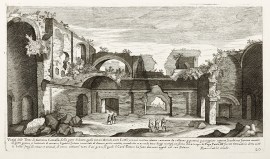 Vestigi delle Terme di Antonino Caracalla della parte de dentro quale ere un Architecture Vestigi delle Terme di Antonino Caracalla della parte de dentro quale ere un