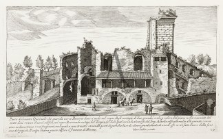 Parte del monte Quirinale che guarda ver… Architecture