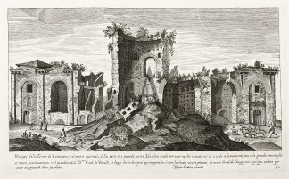 Vestigii delle Terme di Costantino, nel … Architecture