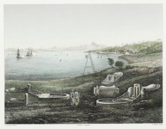 Ile Timor. Vue d’un Cimitiere chin… Timor