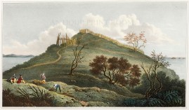 Vue De Kahouwera. Village fortifie a la Bai des Iles (Nouvelle Zelande.)